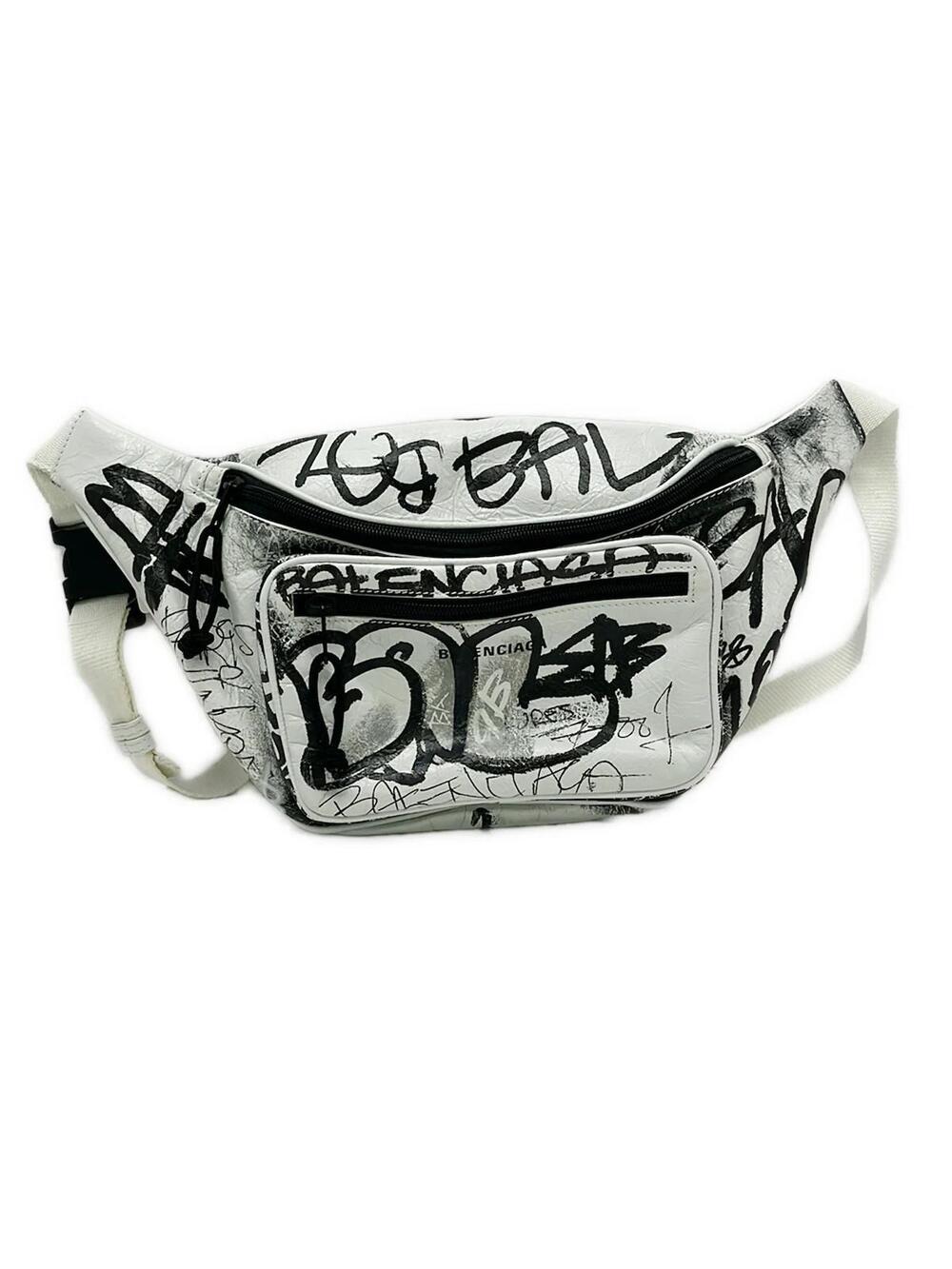 Balenciaga Explorer Beltpack White #346023B66B